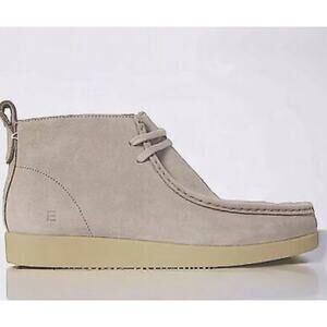 Everlane The Moc Toe Boot Stone Suede Women's 6.5 Comfort Casual